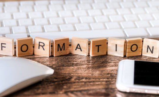 Lettres sur pieces en bois : formation